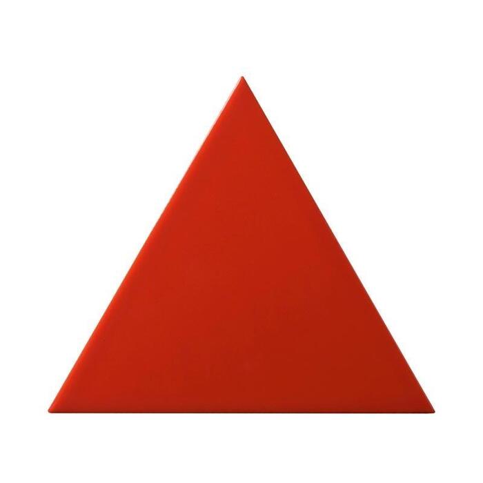 Керамическая плитка Petracers Triangolo Fondo Rosso, цвет красный, поверхность глянцевая, квадрат, 170x170x150