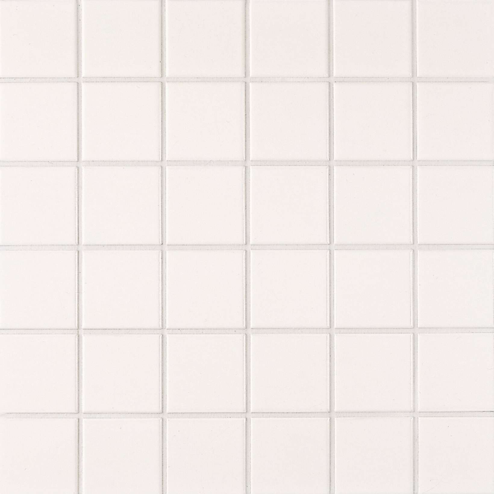 Мозаика Jasba Fresh Snow White 41420H, цвет белый, поверхность матовая, квадрат, 297x297