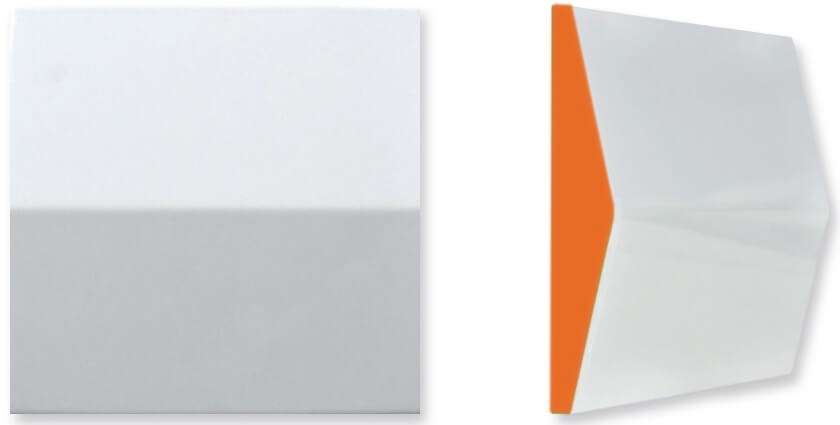 Керамическая плитка Heralgi Central Snow Orange Fluor, цвет разноцветный, поверхность глянцевая, квадрат, 150x150