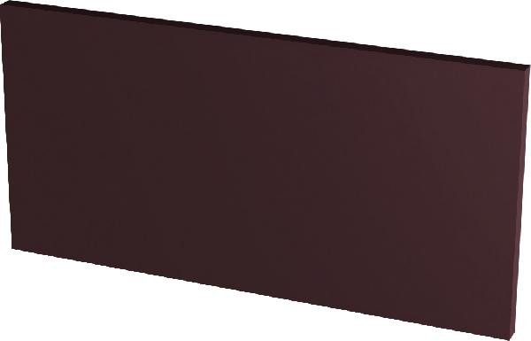 Бордюры Paradyz Natural Brown Подступенник, цвет коричневый, поверхность матовая, прямоугольник, 148x300