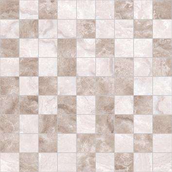 Мозаика Laparet Marmo т.бежевый+бежевый, цвет бежевый, поверхность глянцевая, квадрат, 300x300