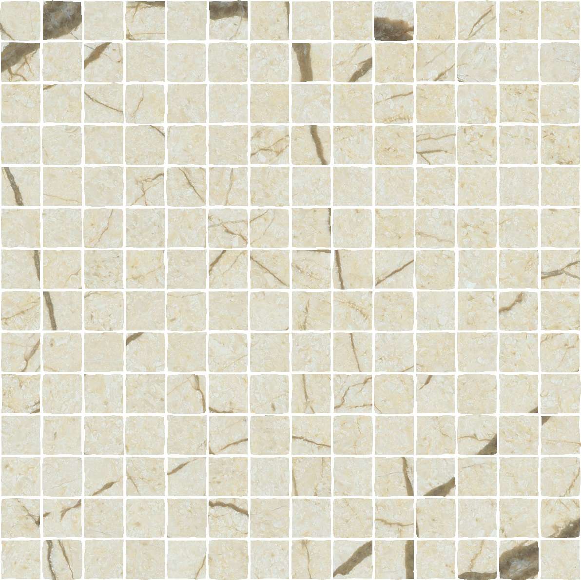 Мозаика Italon Charme Deluxe River Mosaico Split 620110000123, цвет бежевый, поверхность патинированная, квадрат, 300x300