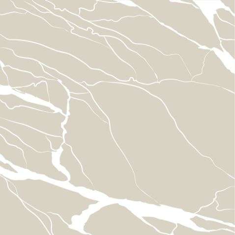 Керамогранит Ornamenta Artwork Marble Pearl AR6060MP, цвет бежевый, поверхность матовая, квадрат, 600x600
