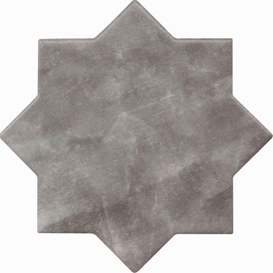 Керамогранит Cevica Becolors Star Grey, цвет серый, поверхность матовая, квадрат, 133x133