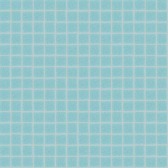 Мозаика Bisazza Vetricolor 20.44, цвет бирюзовый, поверхность матовая, квадрат, 322x322
