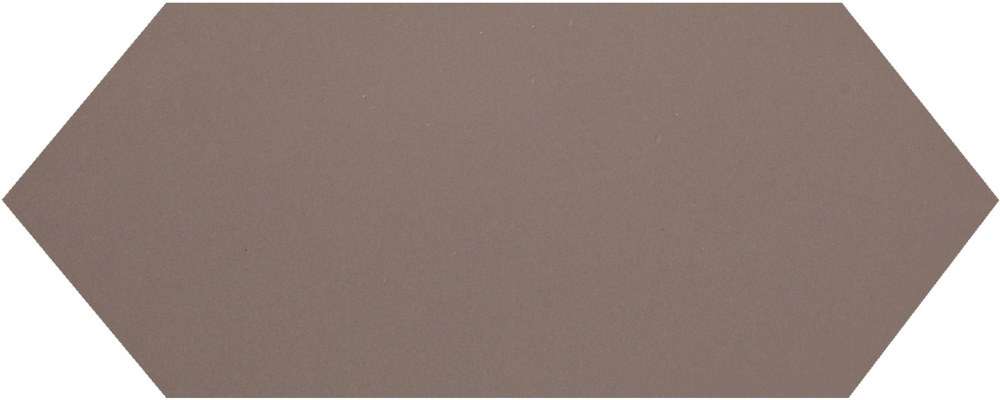 Керамическая плитка Monopole Cupidon Moca Brillo Liso, цвет коричневый, поверхность глянцевая, шестиугольник, 100x300