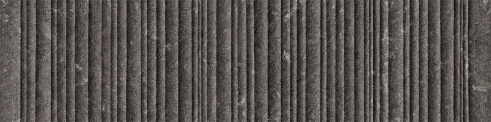 Декоративные элементы Caesar Shapes Of It Gardena Rilievo AFPA, цвет чёрный, поверхность матовая, прямоугольник, 150x600