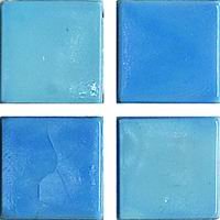 Мозаика JNJ Mosaic C-Jade JA07, цвет голубой, поверхность глянцевая, квадрат, 150x150