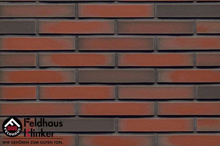 Клинкер Feldhaus Klinker Classic Ardor Liso R303XLDF14, цвет терракотовый, поверхность матовая, под кирпич, 52x365