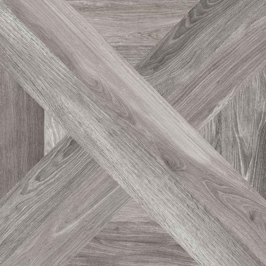 Керамогранит Tuscania Intarsio Grigio R61IN.GR, цвет серый, поверхность матовая, квадрат, 610x610