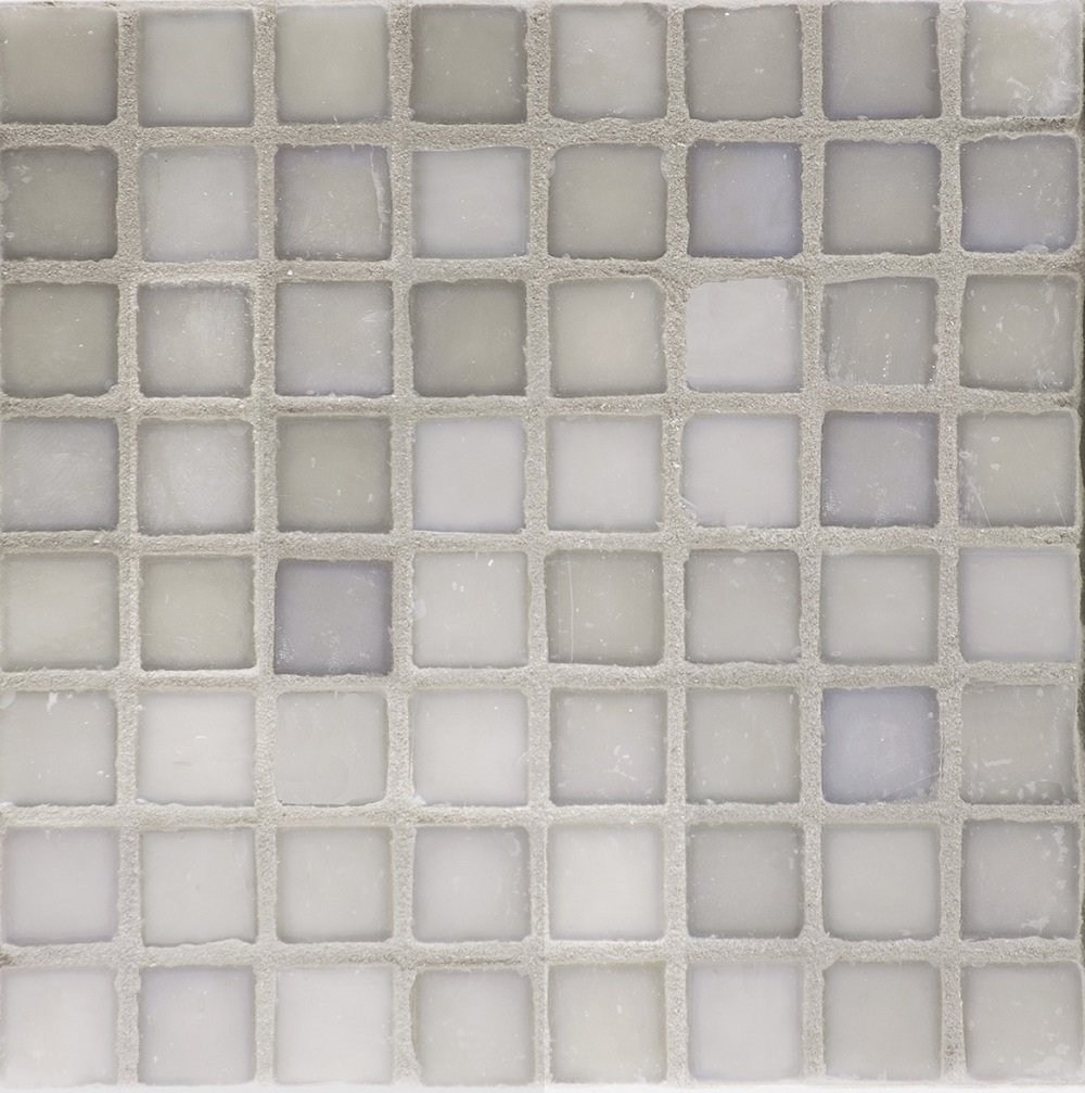 Мозаика Terratinta Vetri 5 Grey BBMN404, цвет серый, поверхность матовая, квадрат, 310x310