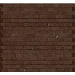 Мозаика Floor Gres Flowtech Russet Nat 6mm (1,5X3) Mos 756627, цвет коричневый, поверхность матовая, под кирпич, 300x300