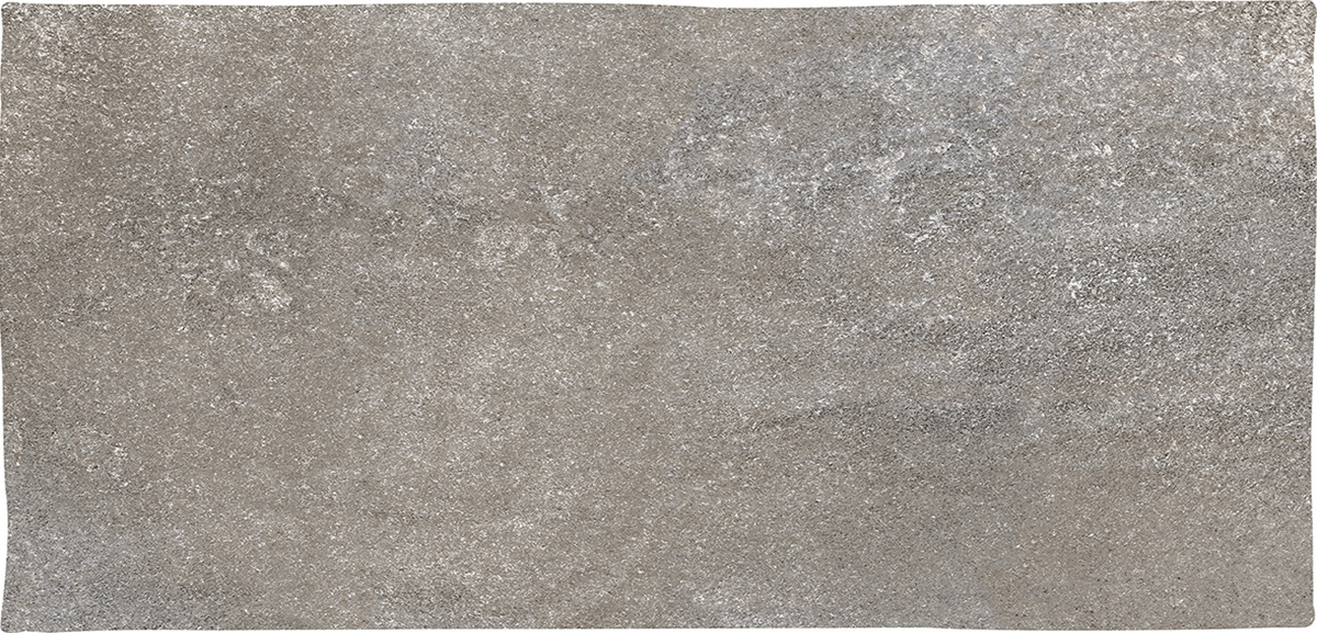 Керамогранит Keradom Nativa Argento, цвет серый, поверхность структурированная, прямоугольник, 125x250