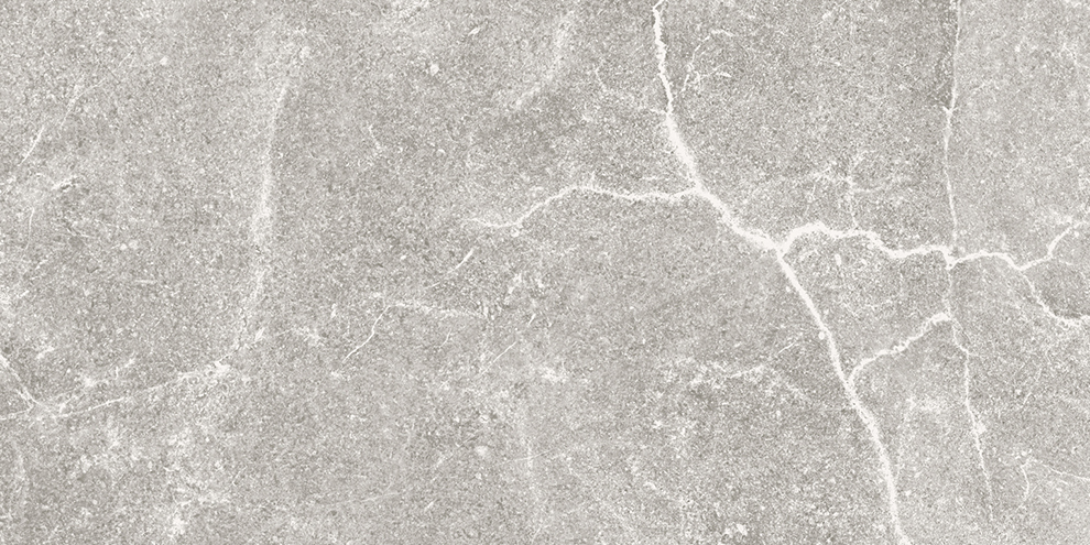 Керамогранит Kerlite Lithos Stone Nat Rett, цвет серый, поверхность матовая, прямоугольник, 600x1200