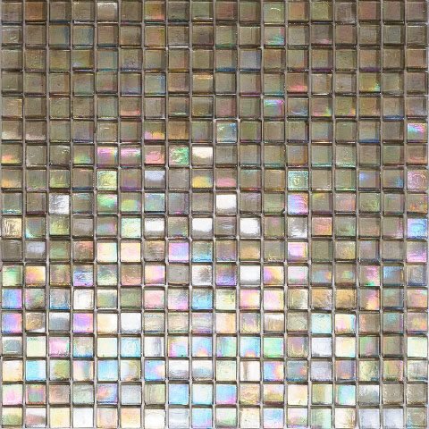 Мозаика Alma Mosaic Art NG04, цвет серый, поверхность глянцевая, квадрат, 150x150