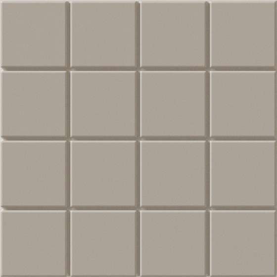 Керамогранит Wow Raster Grid S Ash 131365, цвет серый, поверхность матовая, квадрат, 150x150