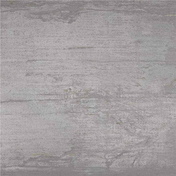 Керамогранит STN Ceramica Acier Silver Mt Rect, цвет серый, поверхность матовая, квадрат, 600x600