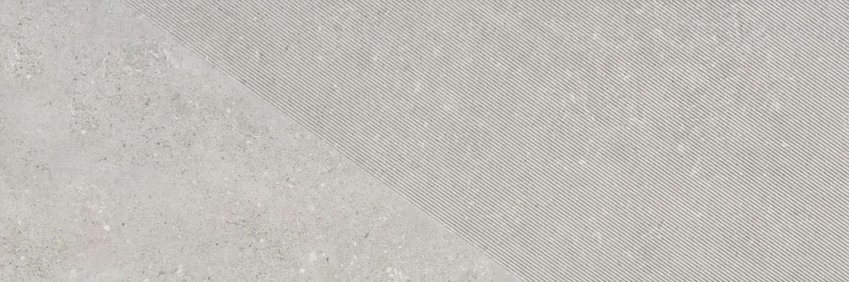Керамогранит Azuvi Spirit Grey Decor, цвет серый, поверхность сатинированная, прямоугольник, 300x900