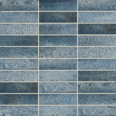 Мозаика Natura Di Terra Perlato Blu 2 Mosaik, цвет синий, поверхность полированная, квадрат, 298x298
