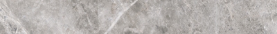 Бордюры Vitra Marmori Плинтус Холодный Греж Лаппато K946579LPR01VTE0, цвет серый, поверхность лаппатированная, прямоугольник, 75x600