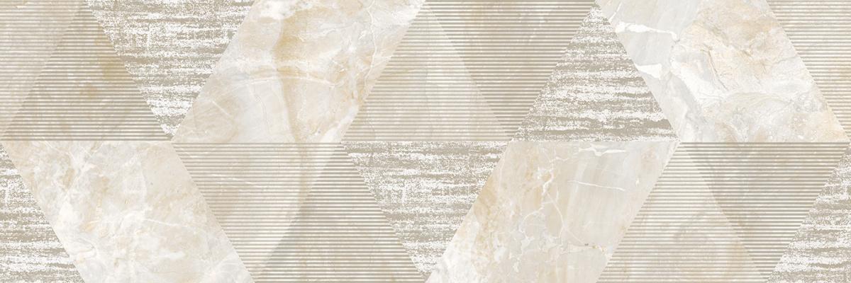 Декоративные элементы Laparet Jasper Декор Светлый, цвет серый бежевый, поверхность глянцевая, прямоугольник, 250x750
