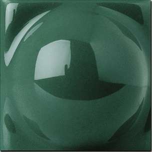 Вставки Petracers Capitonne Tassello Bombato Verde Luc, цвет зелёный, поверхность глянцевая, квадрат, 20x20