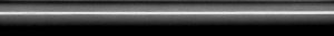 Бордюры Нефрит керамика Кураж 2 13-01-1-10-41-04-002-0, цвет чёрный, поверхность глянцевая, прямоугольник, 16x200