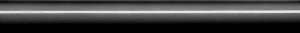 Бордюры Нефрит керамика Кураж 2 13-01-1-10-41-04-002-0, цвет чёрный, поверхность глянцевая, прямоугольник, 16x200