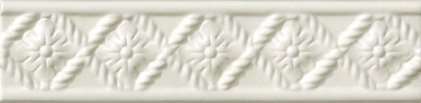 Бордюры Grazia Amarcord Igea Bianco Matt. IGE01, цвет белый, поверхность матовая, прямоугольник, 50x200