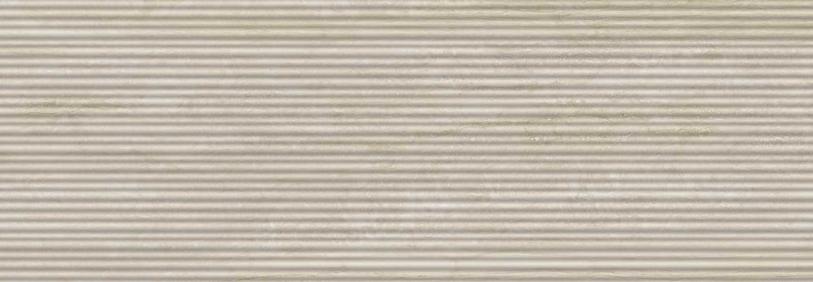 Керамическая плитка Marazzi Italy Marbleplay Travertino Struttura Mikado 3D Rett M4P7, цвет бежевый, поверхность матовая 3d (объёмная), прямоугольник, 300x900