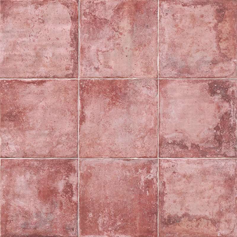 Керамическая плитка Mainzu Livorno Red, цвет красный, поверхность глянцевая, квадрат, 200x200