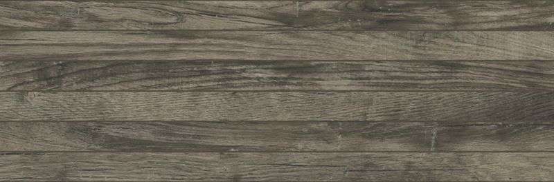 Керамическая плитка Baldocer Woodland Ebano, цвет серый, поверхность матовая, прямоугольник, 333x1000