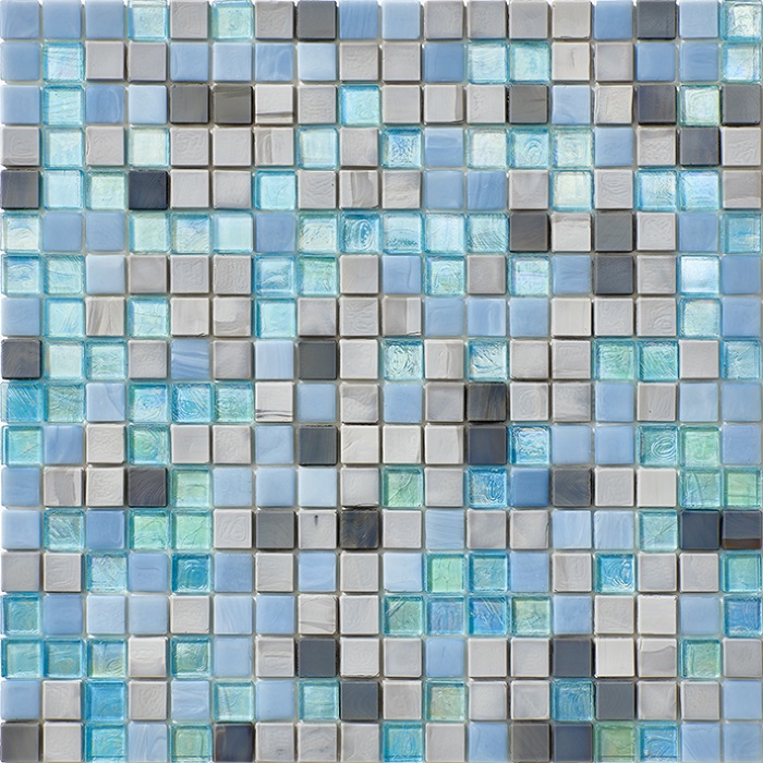 Мозаика L'Antic Colonial Water Nordic Absolute 100274392, цвет разноцветный, поверхность матовая, квадрат, 296x296