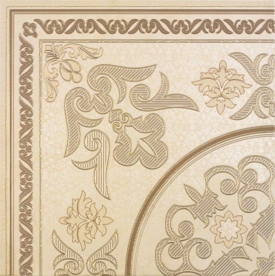 Декоративные элементы Dune Cosmopolitan Borgia 186910, цвет бежевый, поверхность глянцевая, квадрат, 600x600