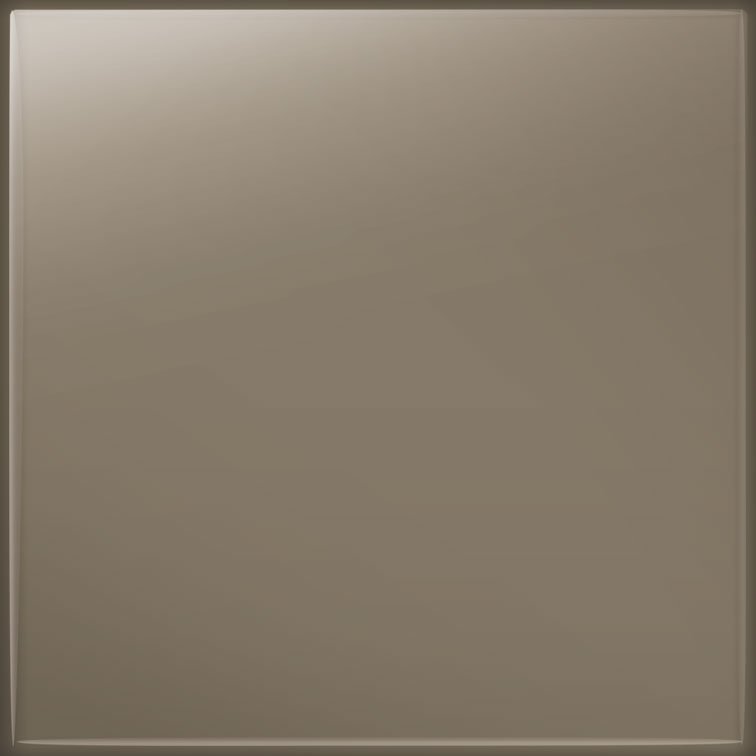 Керамическая плитка Tubadzin Pastel Czekolada, цвет коричневый, поверхность глянцевая, квадрат, 200x200