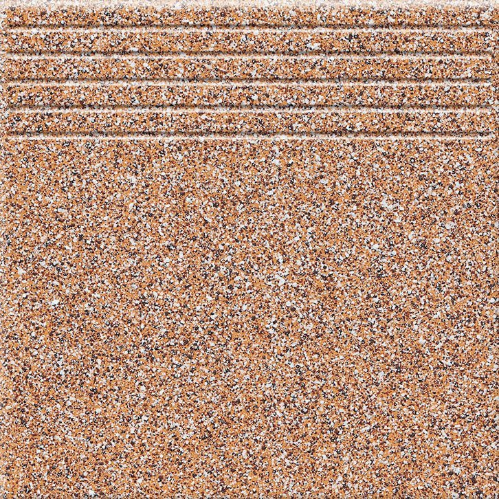 Ступени Tubadzin ST-Tartan 6, цвет коричневый, поверхность матовая, квадрат, 333x333