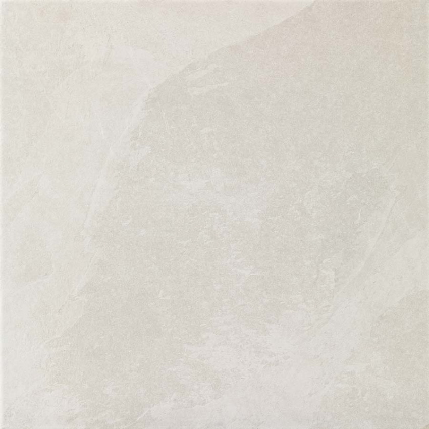 Керамогранит Caesar Slab Snow ADYV, цвет белый, поверхность натуральная, квадрат, 600x600