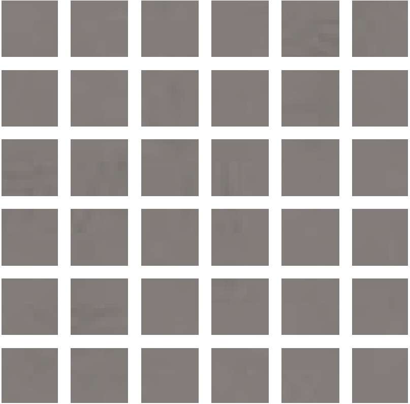 Клинкер Alfalux Stucchi Grigio Mosaico 7330875, цвет серый, поверхность матовая, квадрат, 300x300