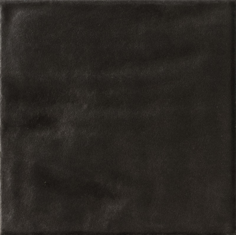 Керамическая плитка Iris Bottega D’Arte Ebano Matt 511008, цвет чёрный тёмный, поверхность матовая, квадрат, 150x150
