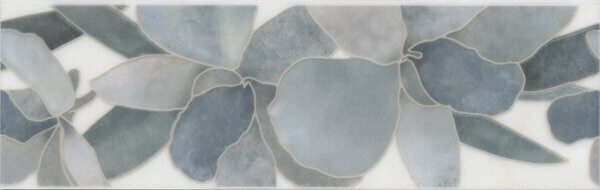 Бордюры Kerama Marazzi Стеллине Бордюр VT\B160\7216, цвет серый, поверхность глянцевая, прямоугольник, 63x200