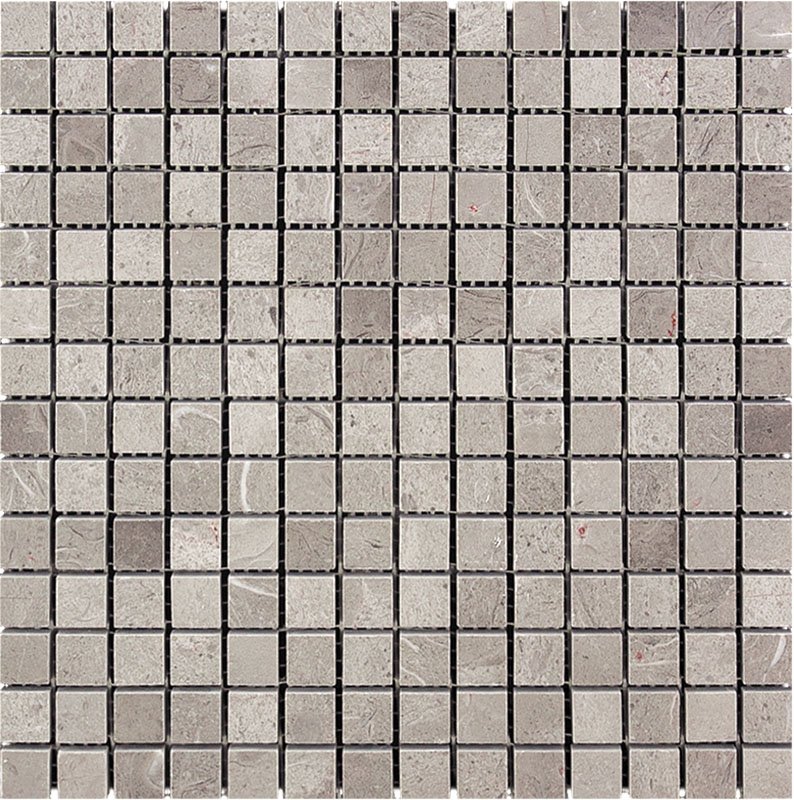 Мозаика Natural Mosaic Adriatica (2X2) 7M079-20P, цвет серый, поверхность полированная, квадрат, 305x305