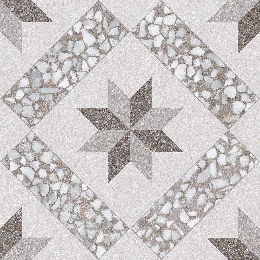 Декоративные элементы Vives Farnese Gadner Cemento, цвет серый, поверхность матовая, квадрат, 300x300