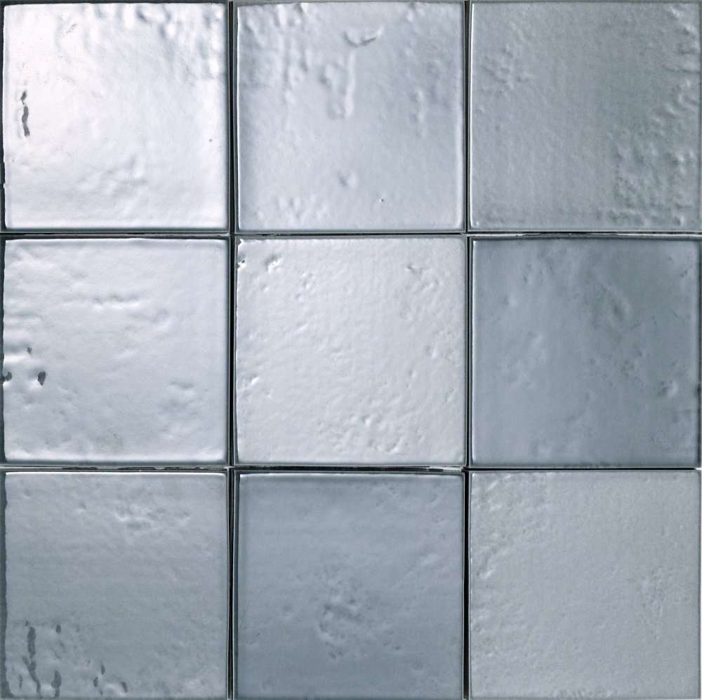 Керамическая плитка Sartoria Artigiana Ceruleo SAARQU04G, цвет металлик, поверхность глянцевая, квадрат, 110x110