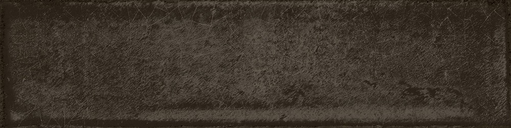 Керамическая плитка Cifre Alchimia Antracite, цвет чёрный, поверхность глянцевая, под кирпич, 75x300