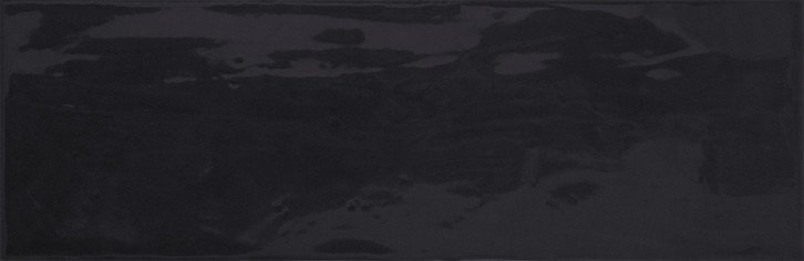 Керамическая плитка Equipe Country Anthracite 21535, цвет чёрный тёмный, поверхность глянцевая, прямоугольник, 65x200