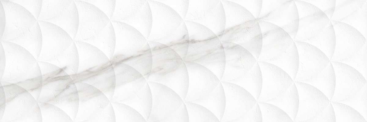 Керамогранит Saloni Mattei Fontana Rev., цвет белый, поверхность структурированная, прямоугольник, 400x1200