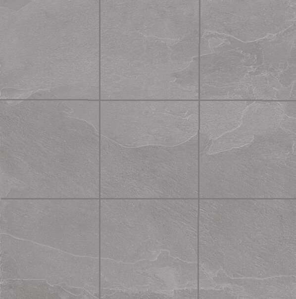 Мозаика Emilceramica (Acif) Mosaico Nordika Grey Rett ECWP, цвет серый, поверхность матовая, квадрат, 300x300