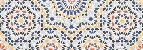 Декоративные элементы Керлайф Menara Decor, цвет разноцветный, поверхность глянцевая, прямоугольник, 251x709