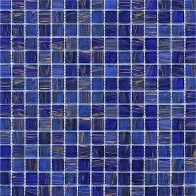 Мозаика JNJ Mosaic HG Mosaic ТА229, цвет синий, поверхность глянцевая, квадрат, 327x327