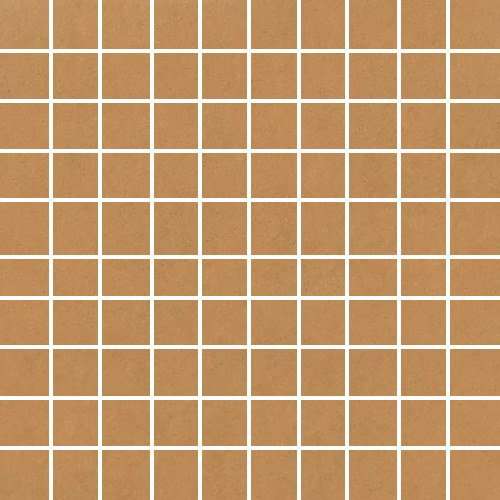Мозаика Floor Gres Earthtech Savannah Ground Mosaico (3X3) Comfort 772397, цвет оранжевый, поверхность лаппатированная, квадрат, 300x300